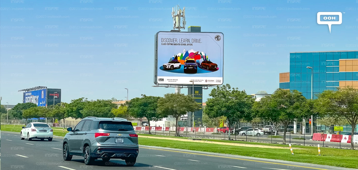 Inter Emirates Motors Launches an MG Back-to-School Campaign on Dubai’s OOH