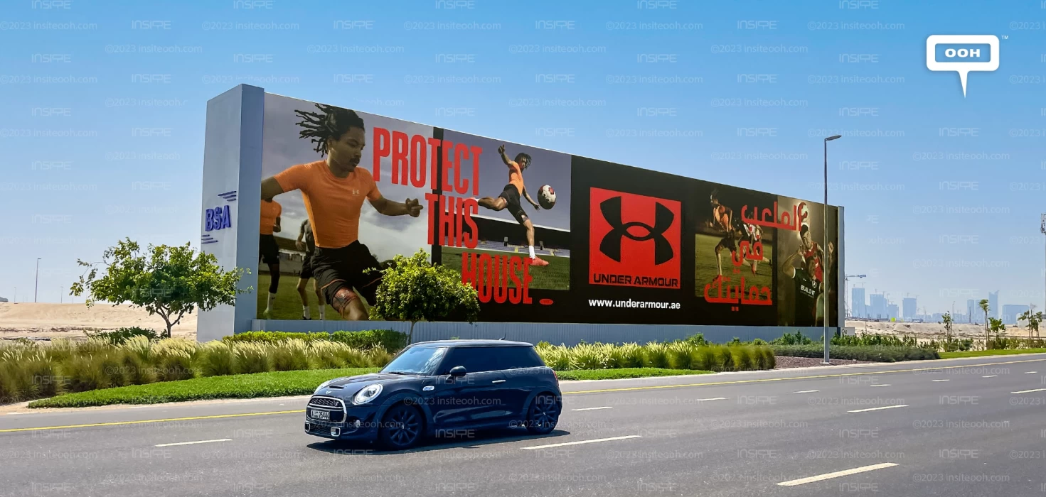 Under Armour’s Rallying Cry "Protect This House" Ignites Fire on Dubai’s OOH Billboards