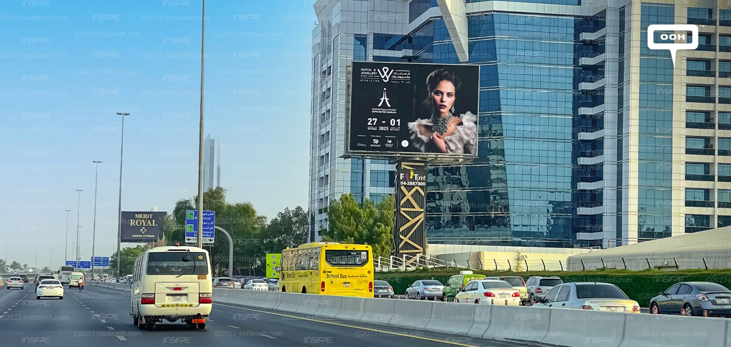 The 52nd Round of Watch & Jewellery Middle East Show graces UAE's Billboards