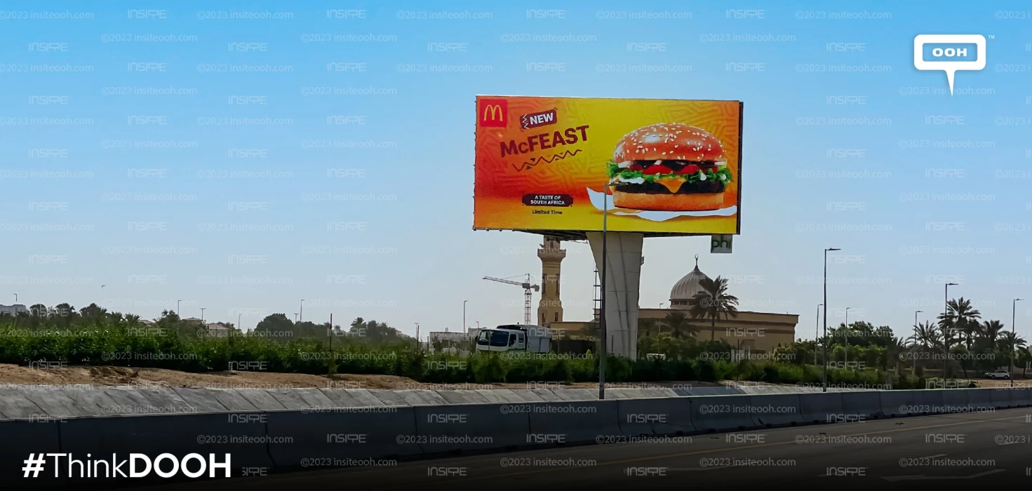 McDonald’s McFeast! Where the Ad Is a Feast for the Senses OOH in UAE ...