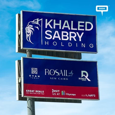 Khaled Sabry Holding's Billboards Showcase Great Deals at Cityscape Event