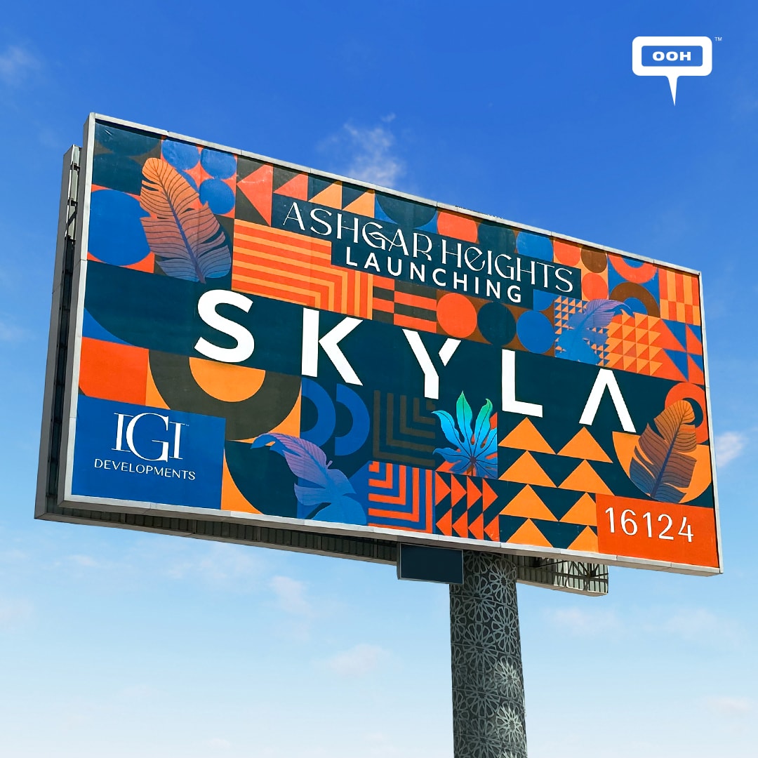 Sky Above Livability within Ashgar Heights' Skyla on Out-of-Home Campaign