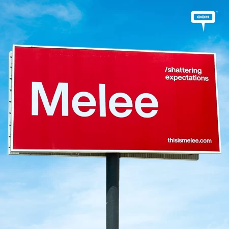 Melee Shatters Expectations with its Attention-Grabbing Branding Billboard Campaign