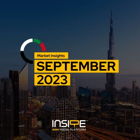 UAE's OOH Market Insights: Jewelry, Automotive, and Entertainment Industries Lead in September 2023