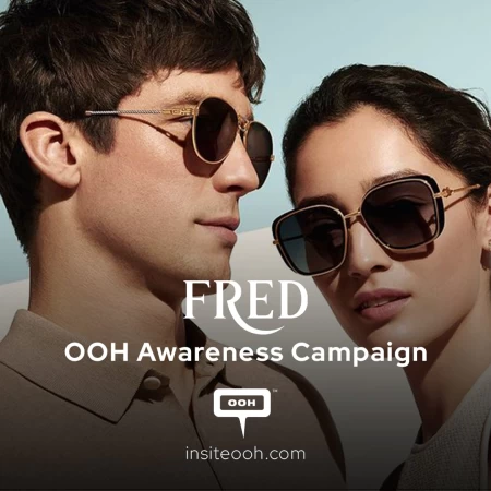 Fred’s Sunglasses "Throwing Shade" Over the Billboards of Dubai