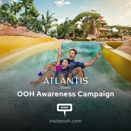 Atlantis Aquaventure's OOH Campaign Dives Deep to Spark Waterpark Excitement