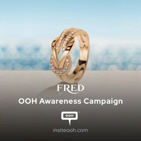 Fred Jewelry's Elegance: Dubai's Outdoor Campaign That Speaks Opulence