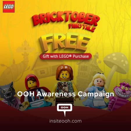 Toys ‘R’ Us Announces Lego’s Free Bricktober Fairytale Gift on UAE’s Billboards