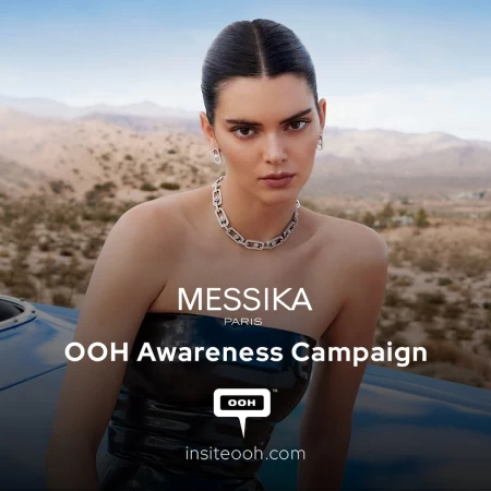 Kendall Jenner SO MOVEs Hearts in Messika's Daring & Assertive DOOH Campaign