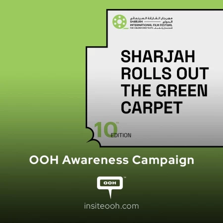 Billboards to Publicize, SIFF Drenches Sharjah with Green in its 10th Edition