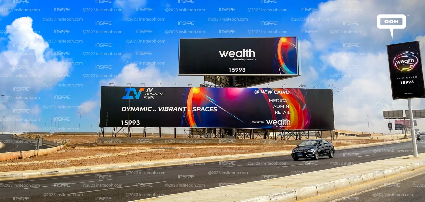 Wealth Development’s Reveal Campaign Is Dynamic and Vibrant; It’s IV Business Park OOH