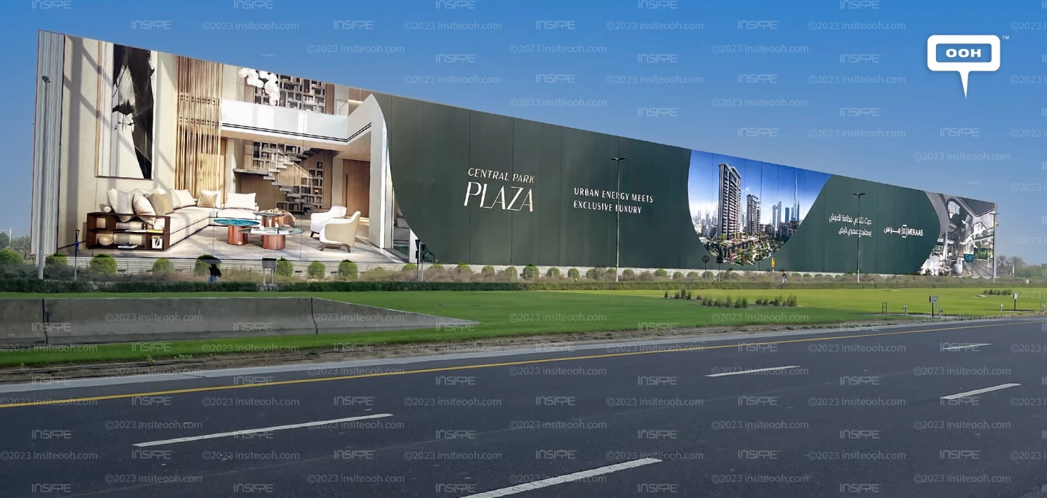 Watch Meraas Reinvent Luxury on UAE’s Billboards, Introducing “Central Park Plaza”