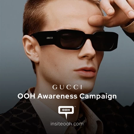 Gucci Eyewear Fall/Winter 2023 DOOH Campaign Where Contemporary Visions Meet Heritage Codes