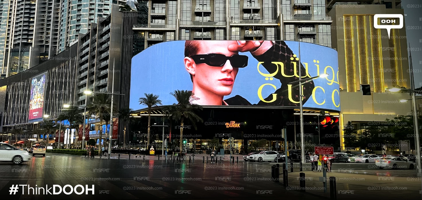 Gucci Eyewear Fall/Winter 2023 DOOH Campaign Where Contemporary Visions Meet Heritage Codes