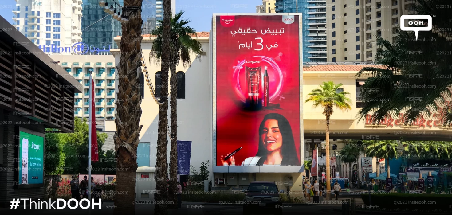 Colgate's Optic White Toothpaste Stuns Again in a Remarkable Dubai Campaign