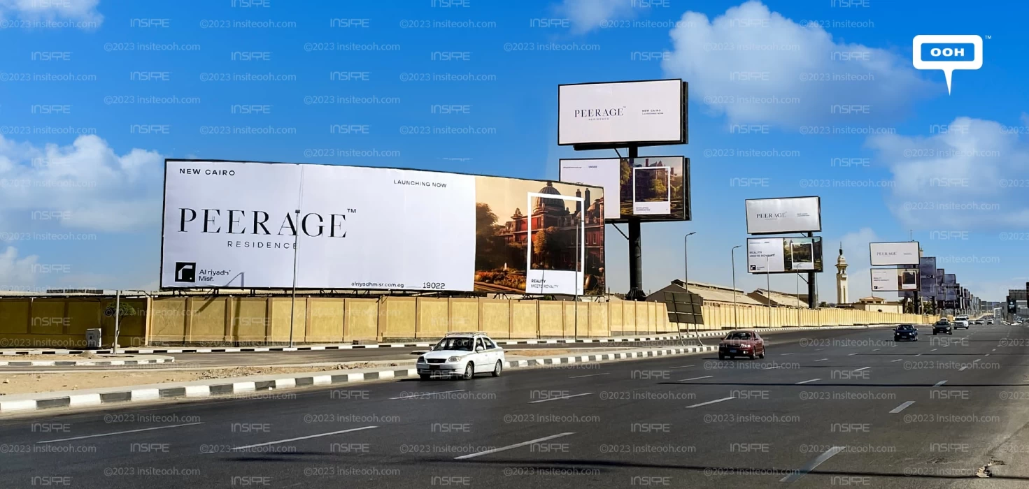 Peerage Residence Project by Al Riyadh Misr, Reality Meets Royalty on Billboards in Cairo!