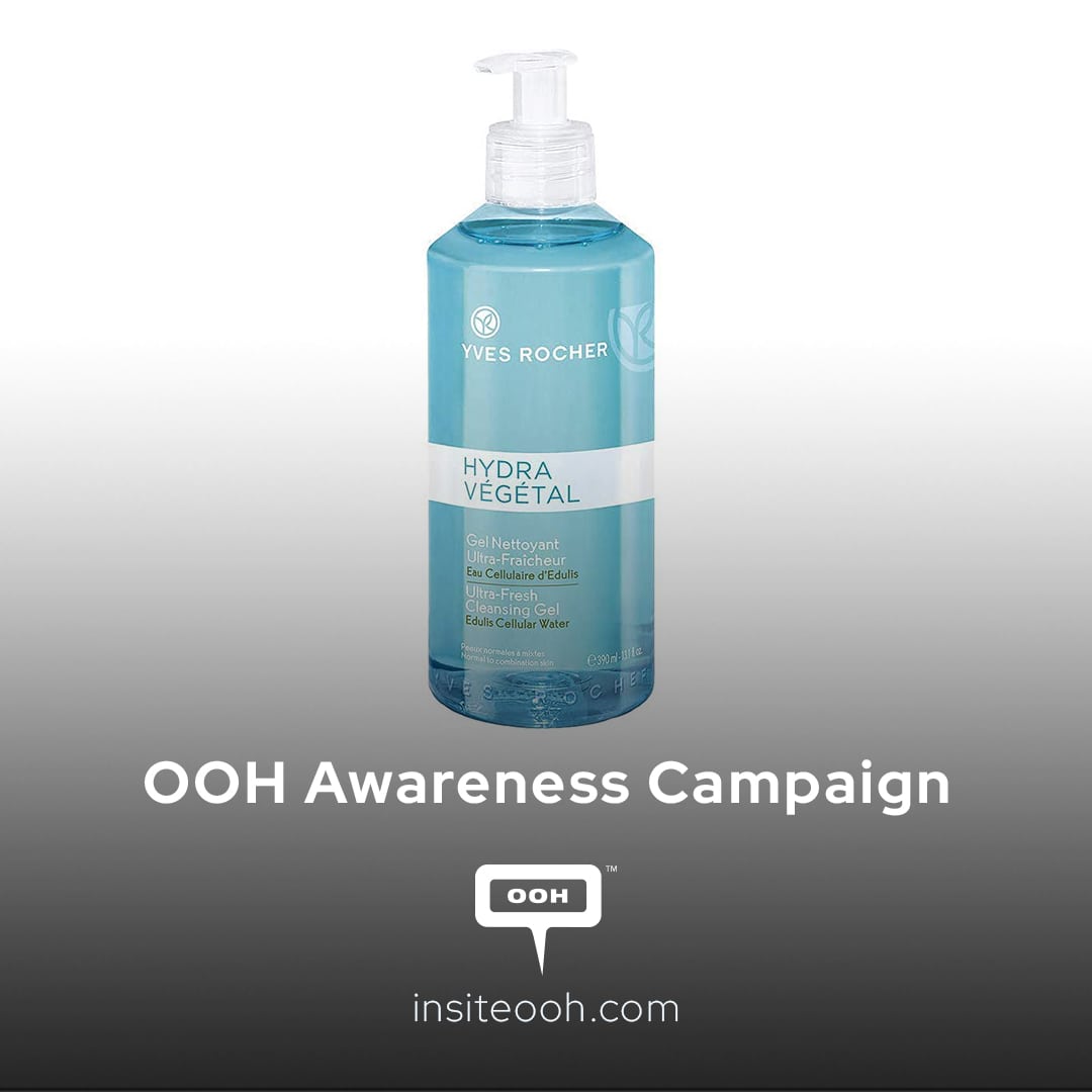 Dubai’s DOOH Welcomes Yves Rocher's Revolutionary Hydra Vegetal Skincare Line