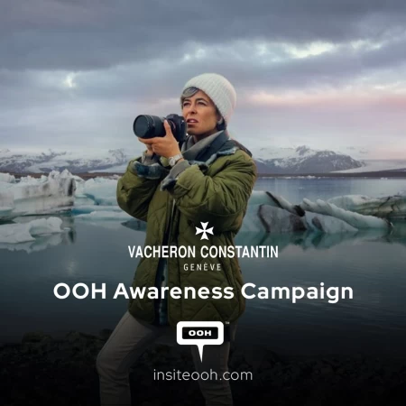 Vacheron Constantin & Zaria Forman in 'One Of Not Many' New Overseas Watches OOH Campaign