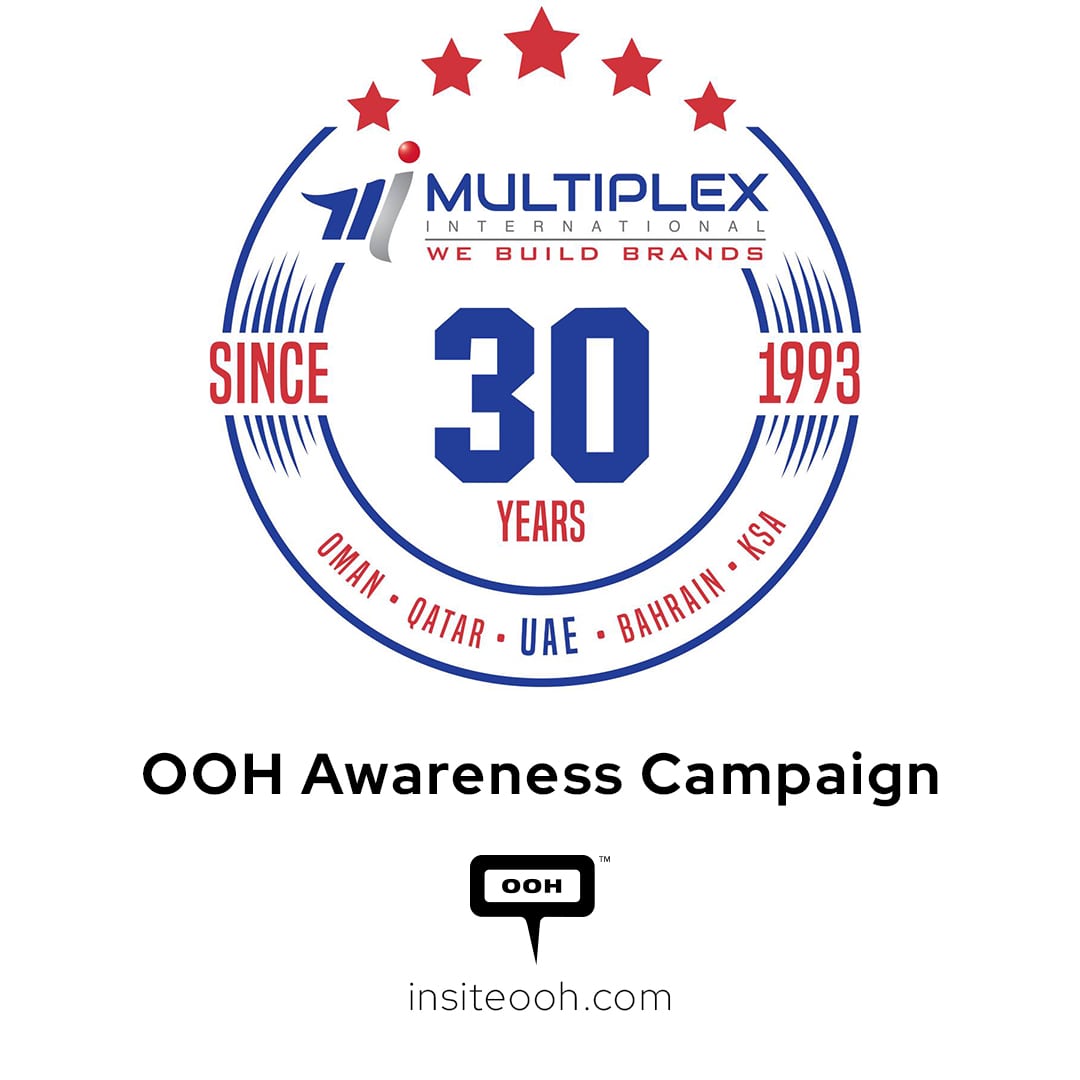 30 Years of Exclusivity! Multiplex International to Celebrate their Pearl Jubilee on OOH