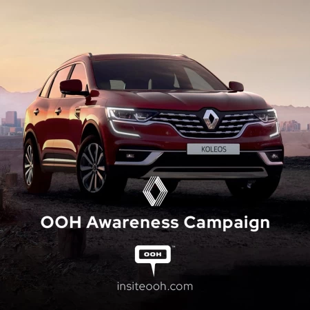 Renault Promotes the All-New Renault Koleos Payment Plan on UAE’s OOH