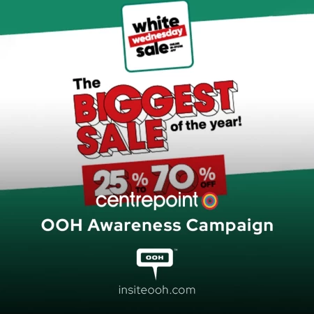 Discount Season is Here! Centrepoint's White Wednesday Takes Over UAE Billboards