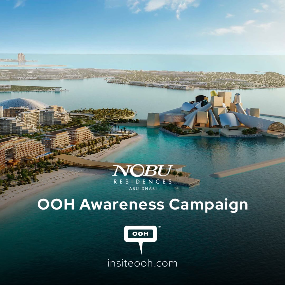 Aldar's Nobu Residences by Saadiyat Beach surfaces Billboards on the UAE