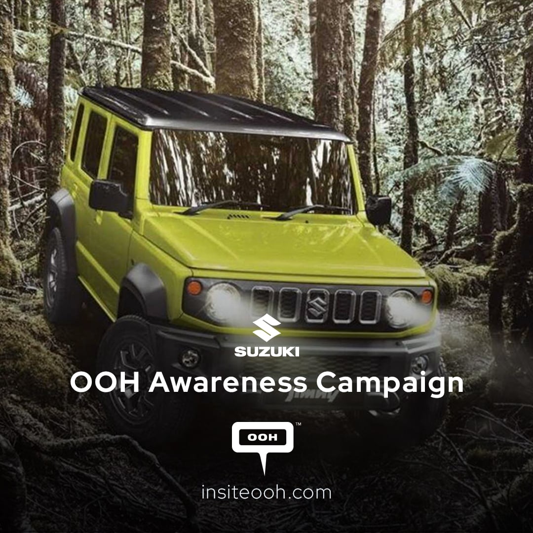 5-Door Jimny by Suzuki, Bigger, Better, and Bolder on UAE's OOH Billboards