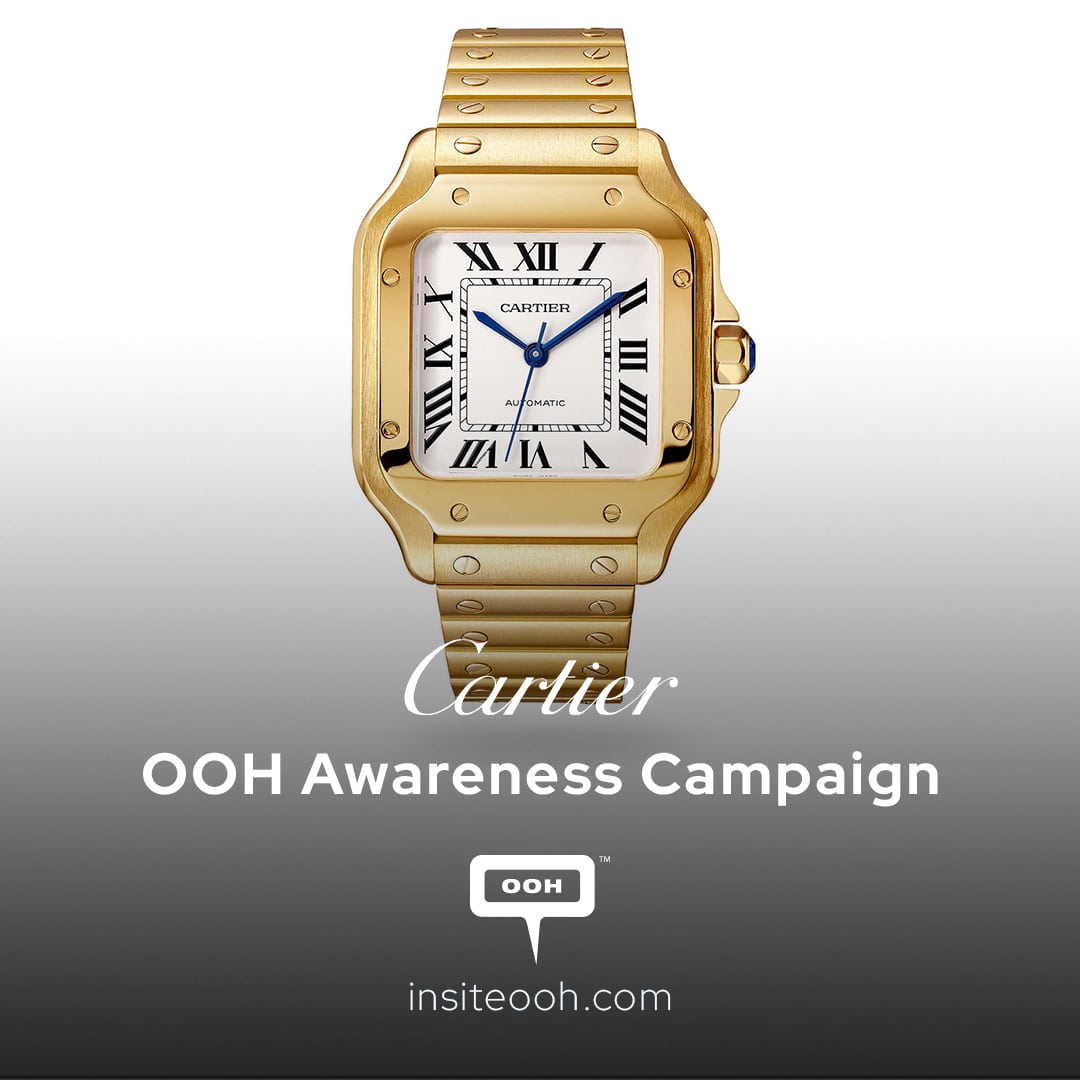 Cartier Proportions: Exude Elegance in Every Detail, Dubai’s DOOH Campaign