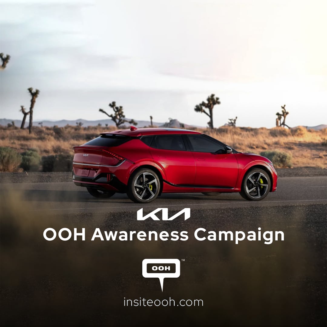 The All-New KIA EV6 is on The UAE Billboards to Inspire Every Journey