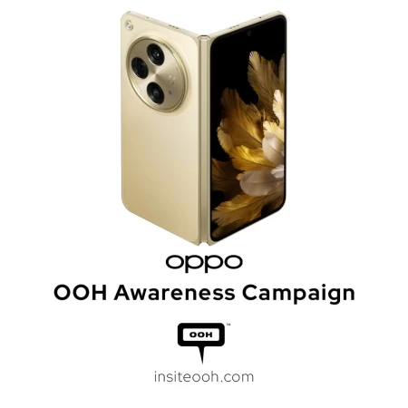 The Champion Foldable Is Here! Oppo’s Find N3 Foldable Shines Bright on UAE’s DOOH