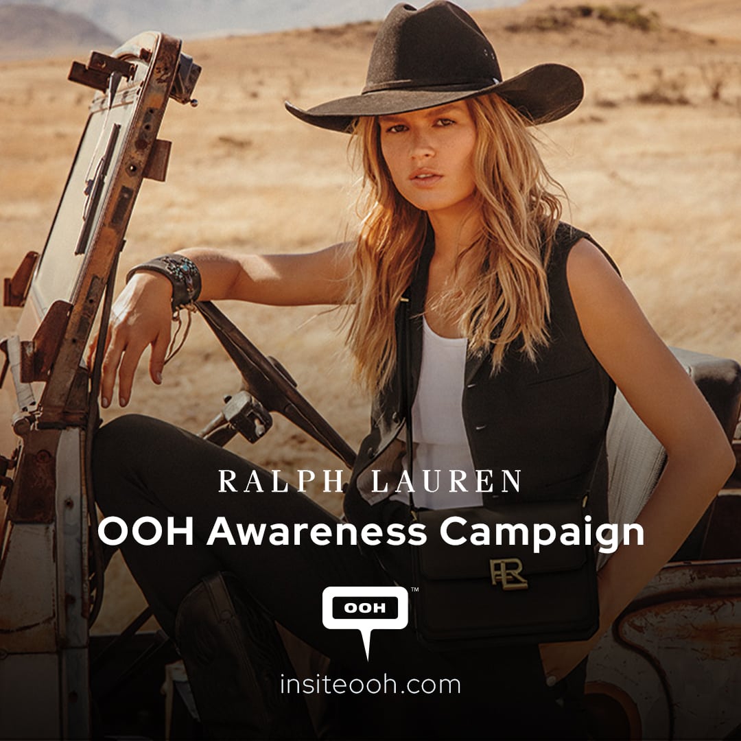 Anna Ewers and Fei Fei Sun Stunning in Ralph Lauren's Digital Outdoor Ad