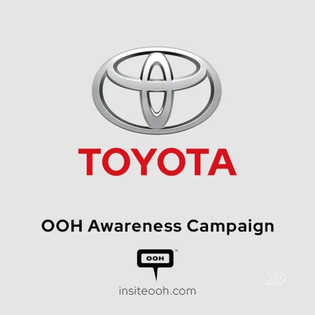 Toyota Fascinates the UAE Outdoor Advertising with an Exceptional Vehicle Lineup
