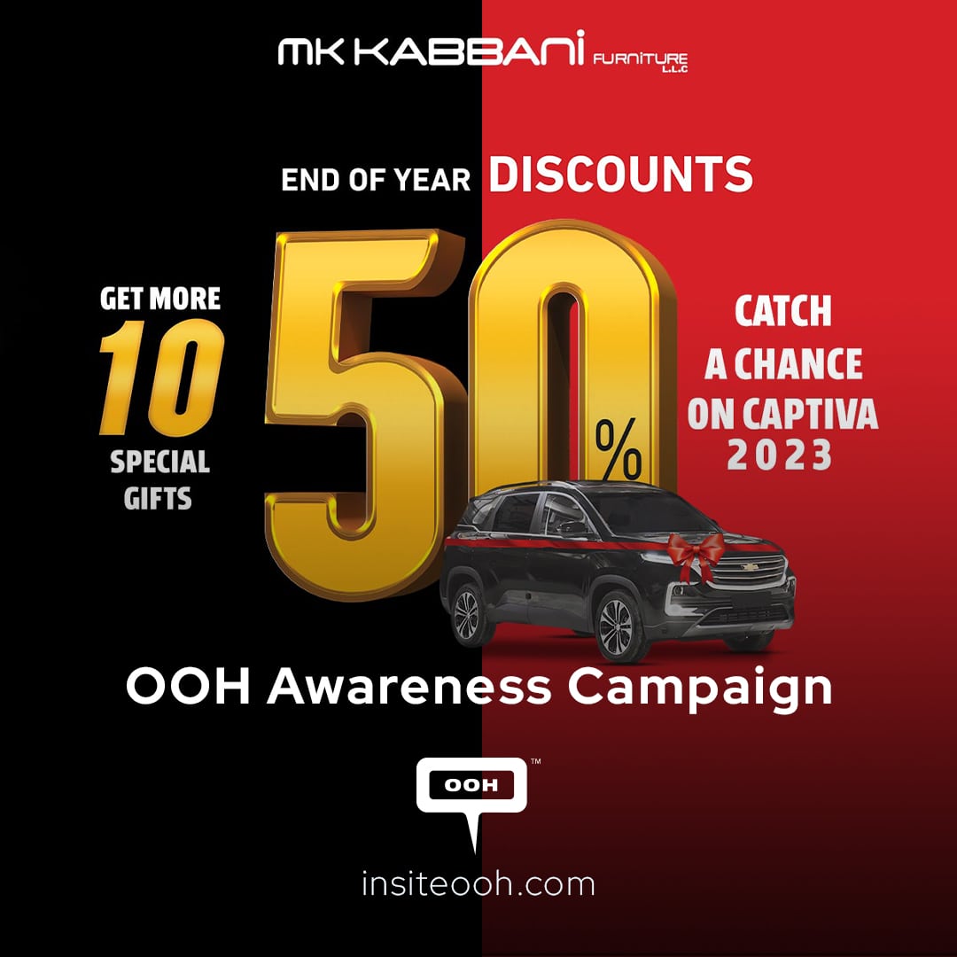 MK Kabbani's plentiful End-of-year Discounts on Sharjah's OOH spaces