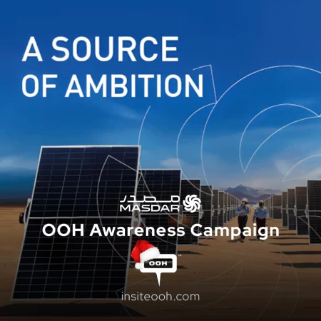 Masdar's Exciting OOH Initiative Energizes Dubai with a Powerful Message