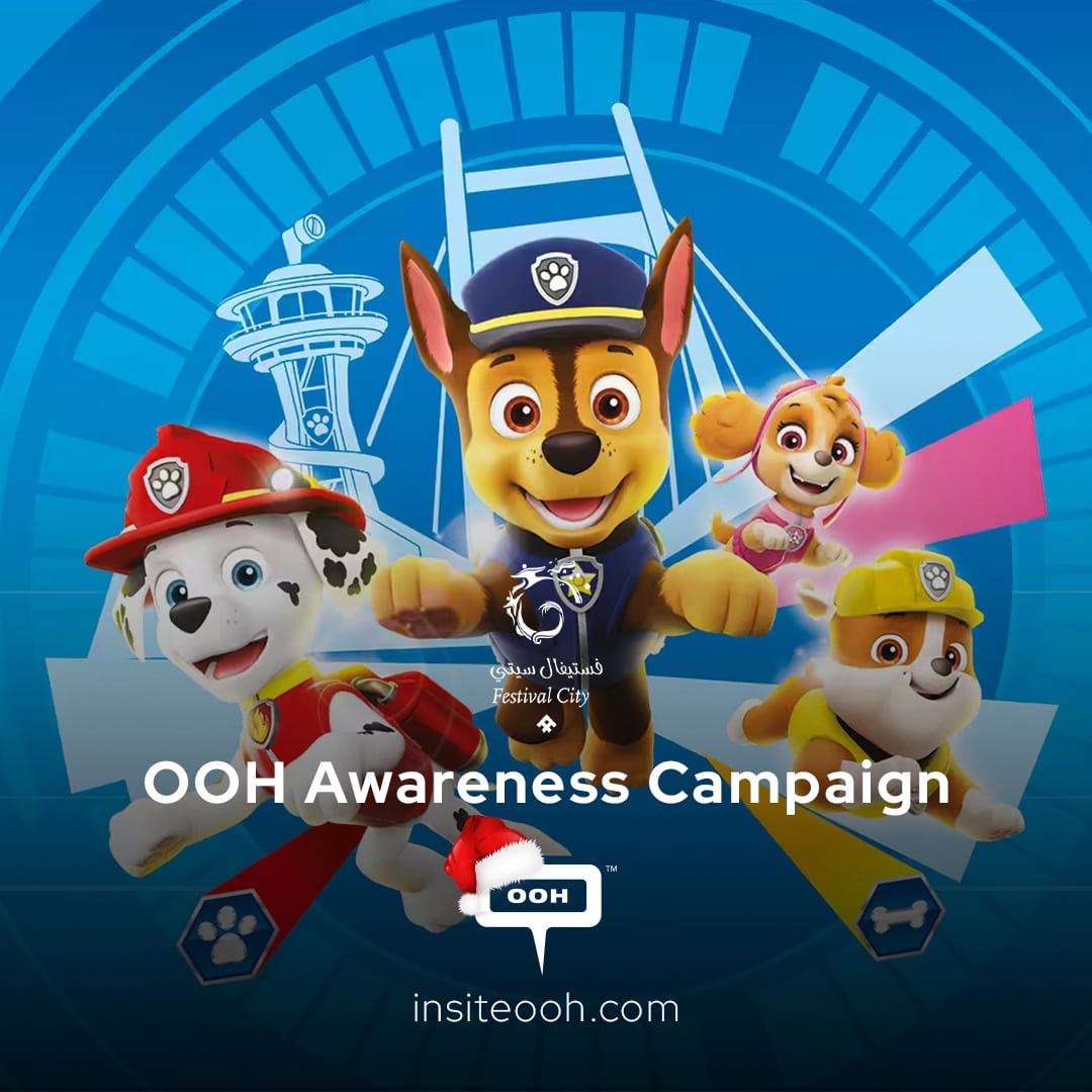 Pawsome Adventures Await! Festival Bay Presents Paw Patrol Fest on Dubai's OOH