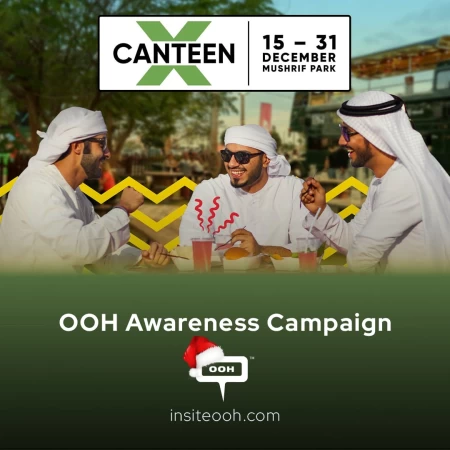 Culinary Lovers in Dubai, Get Ready for the Debut Edition of Canteen X, As Seen on DOOH