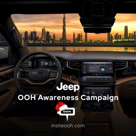 The Premium SUV Experience by Jeep Showcasing the Stunning Grand Wagooner on Dubai’s DOOH