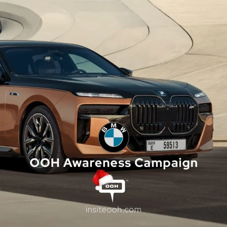 BMW Reveals the Ultimate Electric Driving Machine i7 M70 on Dubai’s Digital Screens