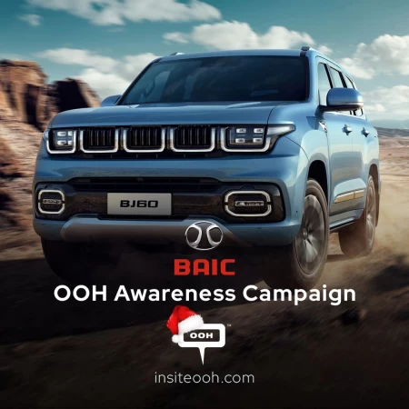 Al Shaali Moto Introduces the Borderless BAIC BJ60 on Dubai's Billboards