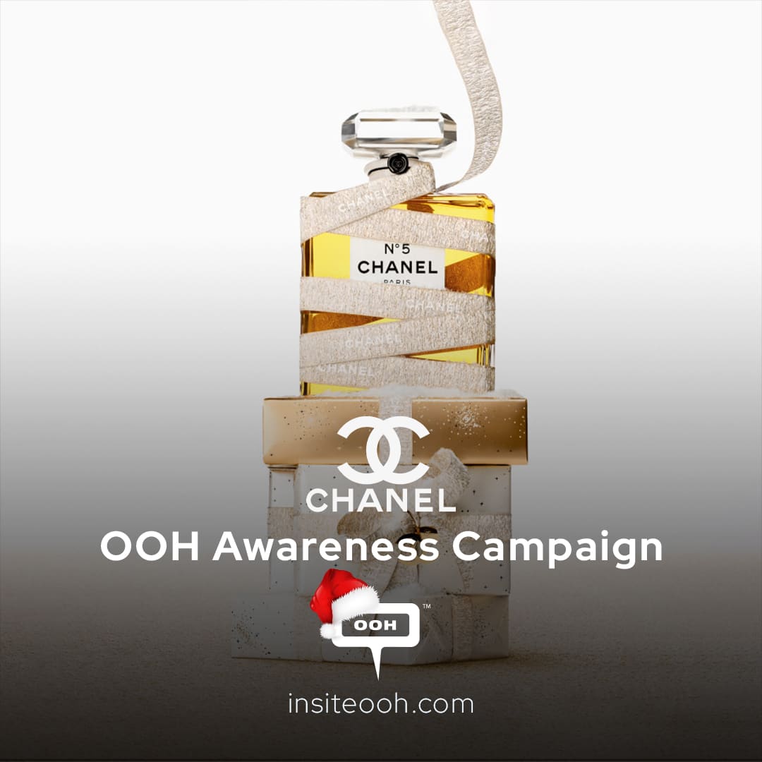 Chanel’s Wonderland Holiday Magic, Wows Dubai on Outdoor Digital Screen