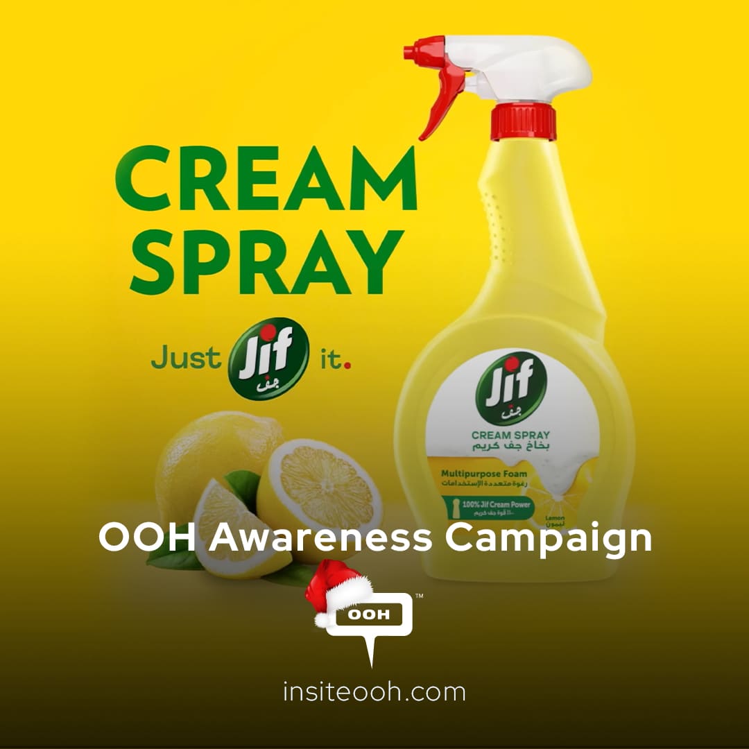 Jif’s Squeaky Clean Out-of-Home Billboards Ring True to Their Products