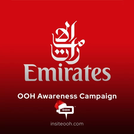 Fly Better to North America with Emirates Airlines, DOOH Campaign to Promote The Destinations