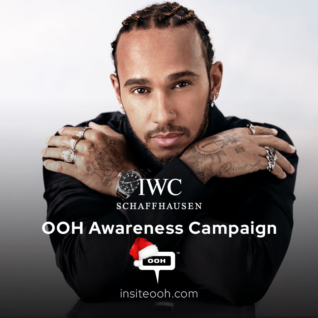 Hamilton and Bündchen to Display the IWC Schaffhausen's Timepieces on OOH