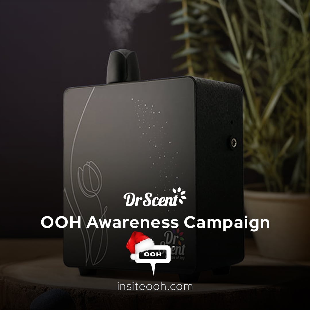 A Journey in Every Breath! Dr. Scent's OOH To Promote the Breeze of Joy