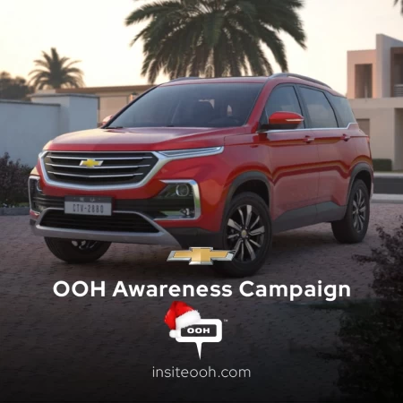 Chevrolet Just Arrived on OOH! Tahoe & Captiva to Appear on Billboards