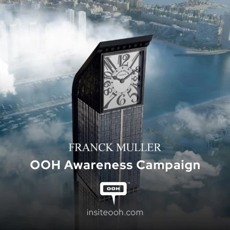 AETERNITAS London Gate by Franck Muller, A Superior Presence in Dubai’s OOH Channels