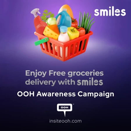 Get Free Delivery on Groceries with Smiles App Now via Dubai’s OOH