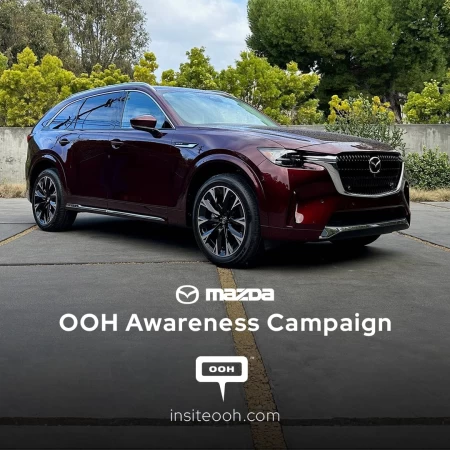 Mazda CX-90 Reigns Supreme on UAE’s OOH Billboards
