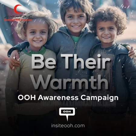 Emirates Red Crescent's Powerful Outdoor Campaign 'Be Their Warmth’ Rises on UAE’s Billboards