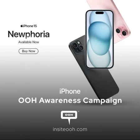 Dubai Welcomes iPhone 15 Latest Newphoria on Out-of-Home Displays!